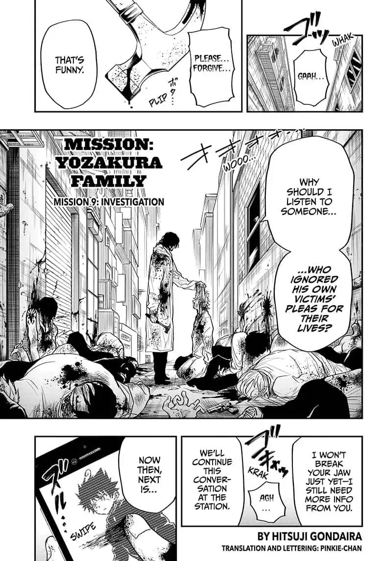 Read Mission Yozakura Family Manga Online