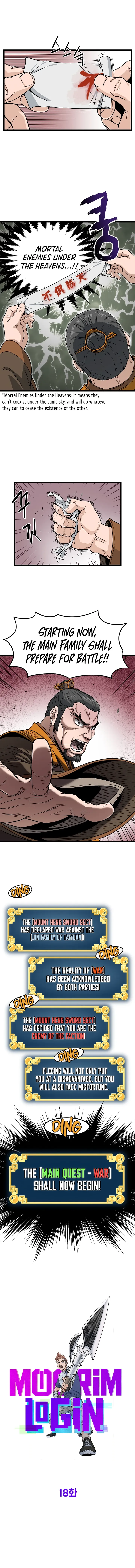 Read Murim Login  Manga Online