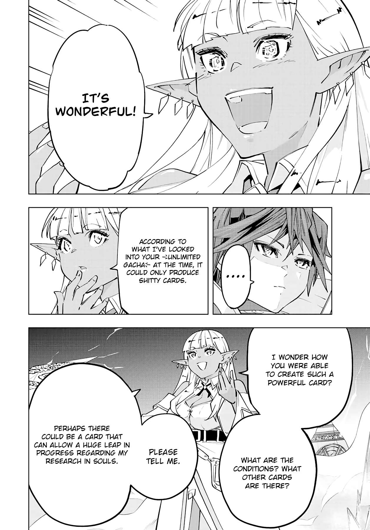 Read My Gift LVL 9999 Unlimited Gacha Manga Online