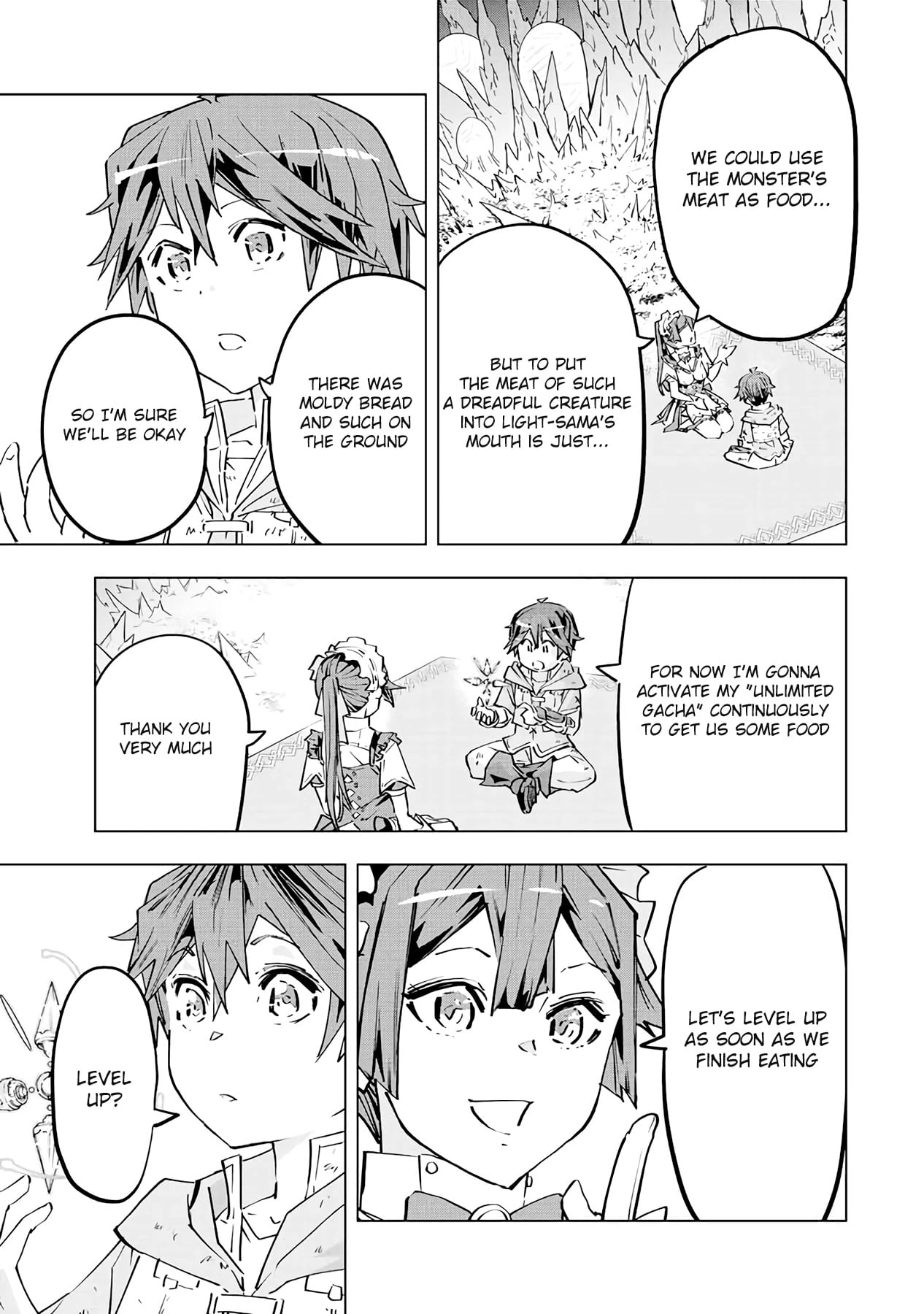 Read My Gift LVL 9999 Unlimited Gacha Manga Online