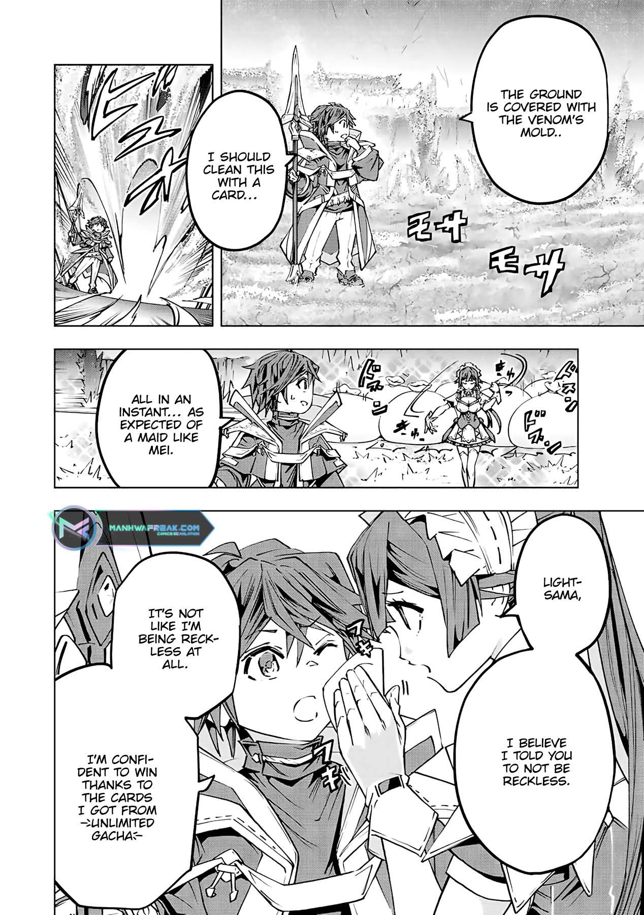 Read My Gift LVL 9999 Unlimited Gacha Manga Online