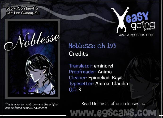 Read Noblesse - Manhwa Manga Online