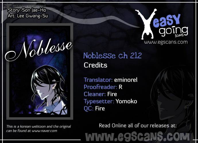 Read Noblesse - Manhwa Manga Online