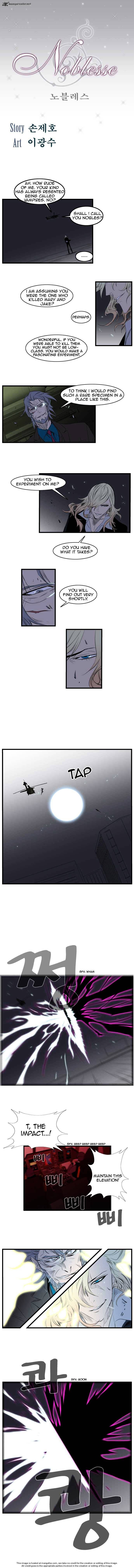 Read Noblesse - Manhwa Manga Online