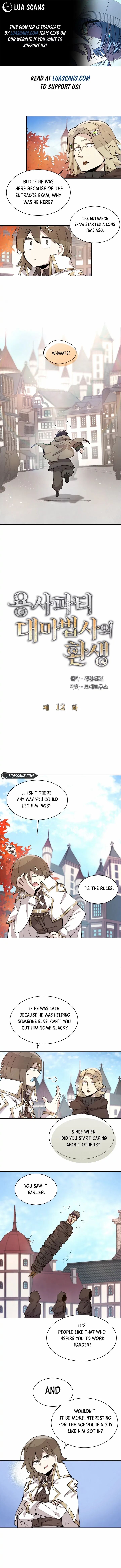 Read Reincarnation of the Hero Party Archmage Manga Online