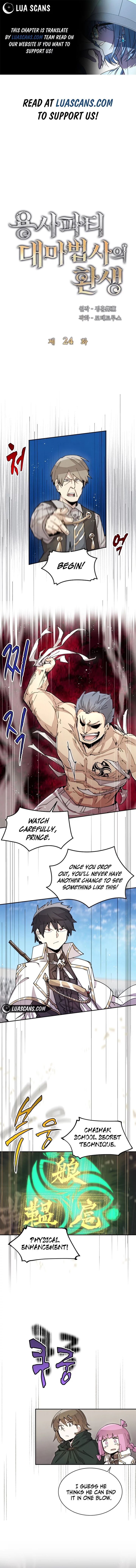 Read Reincarnation of the Hero Party Archmage Manga Online
