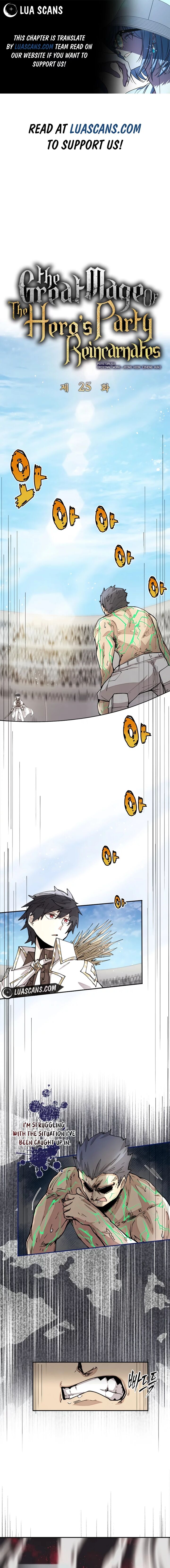 Read Reincarnation of the Hero Party Archmage Manga Online
