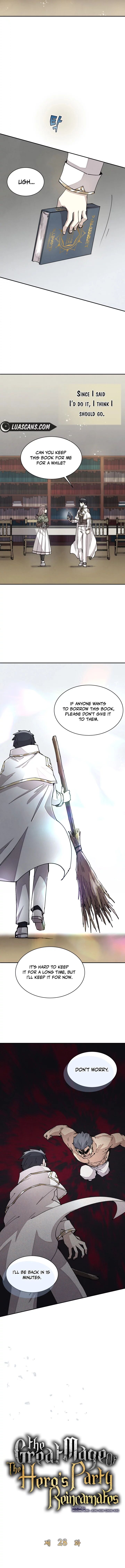 Read Reincarnation of the Hero Party Archmage Manga Online