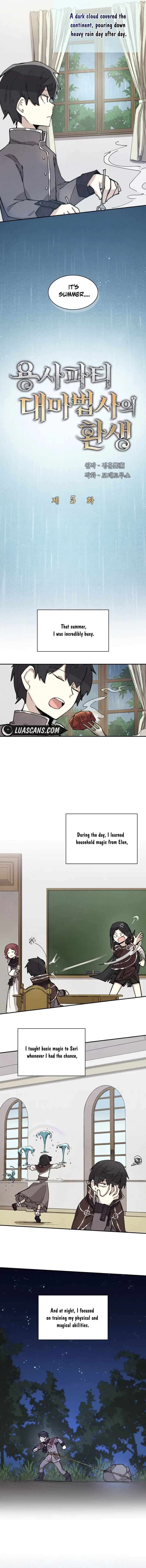 Read Reincarnation of the Hero Party Archmage Manga Online