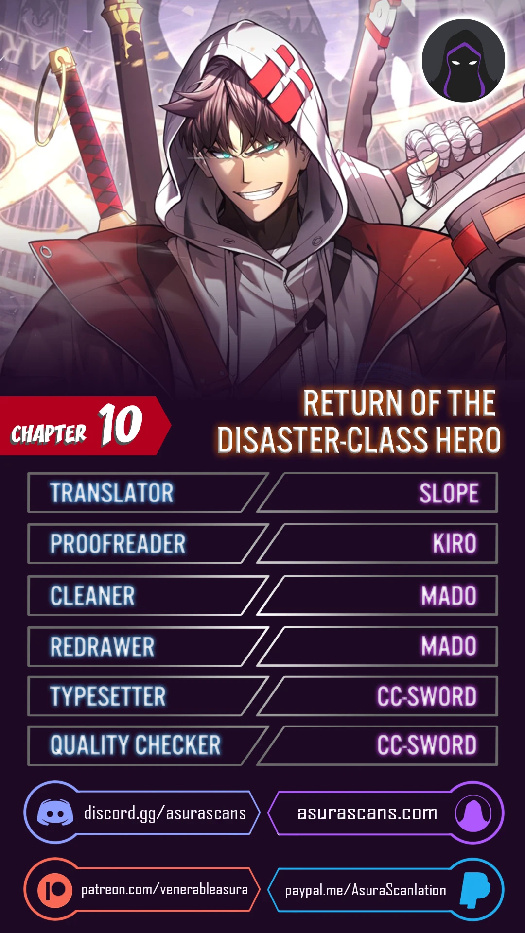 Read Return of the Disaster-Class Hero Manga Online