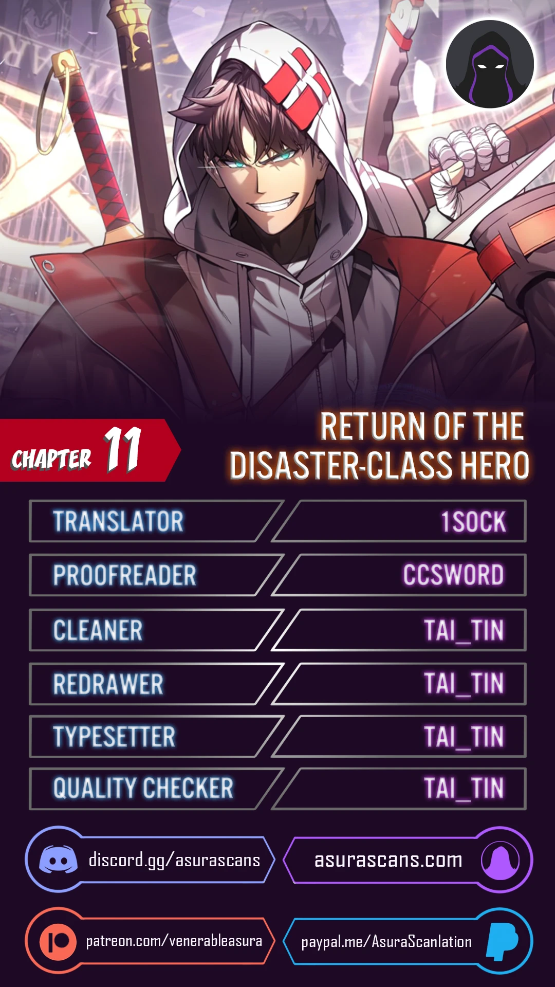 Read Return of the Disaster-Class Hero Manga Online