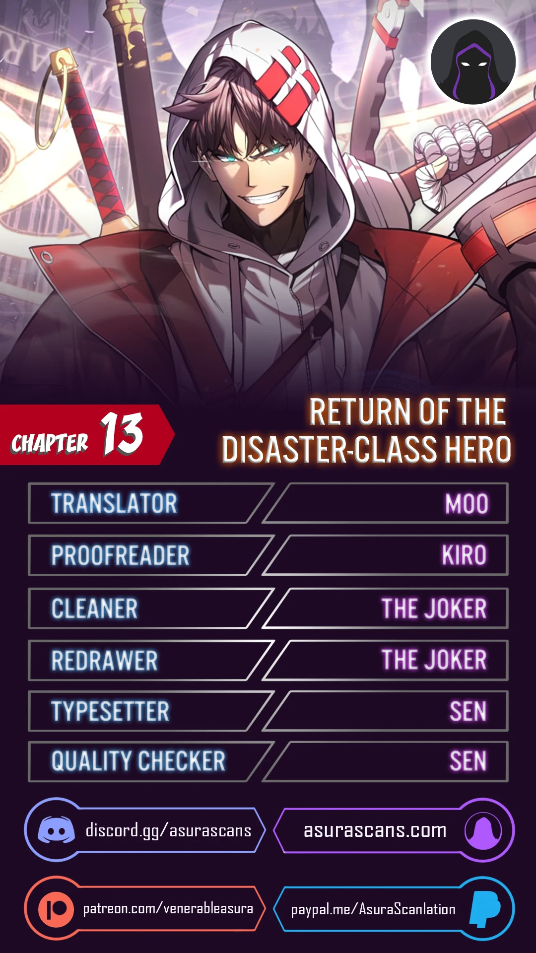 Read Return of the Disaster-Class Hero Manga Online