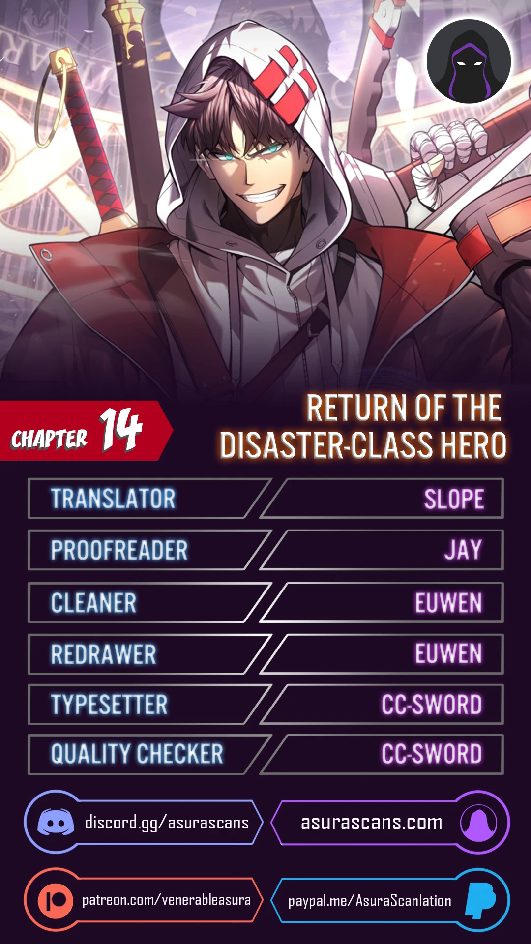 Read Return of the Disaster-Class Hero Manga Online