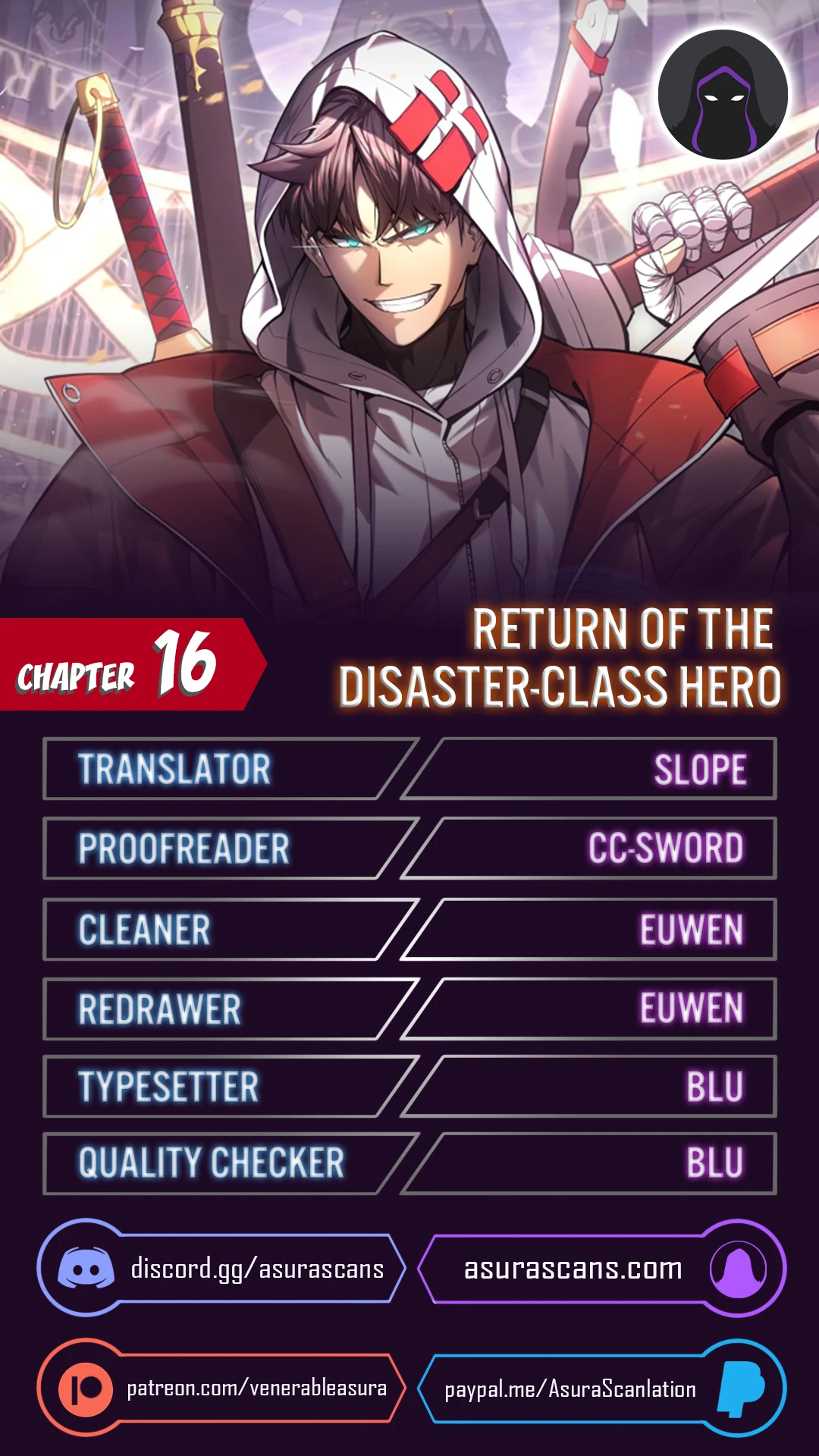 Read Return of the Disaster-Class Hero Manga Online