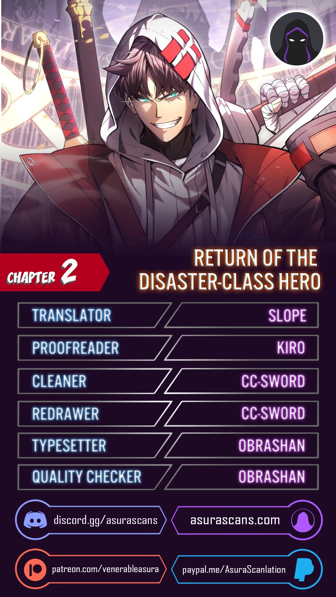 Read Return of the Disaster-Class Hero Manga Online
