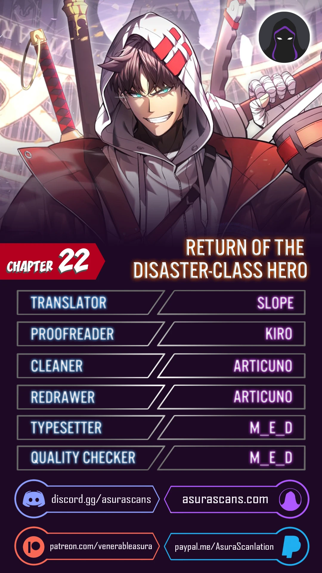 Read Return of the Disaster-Class Hero Manga Online