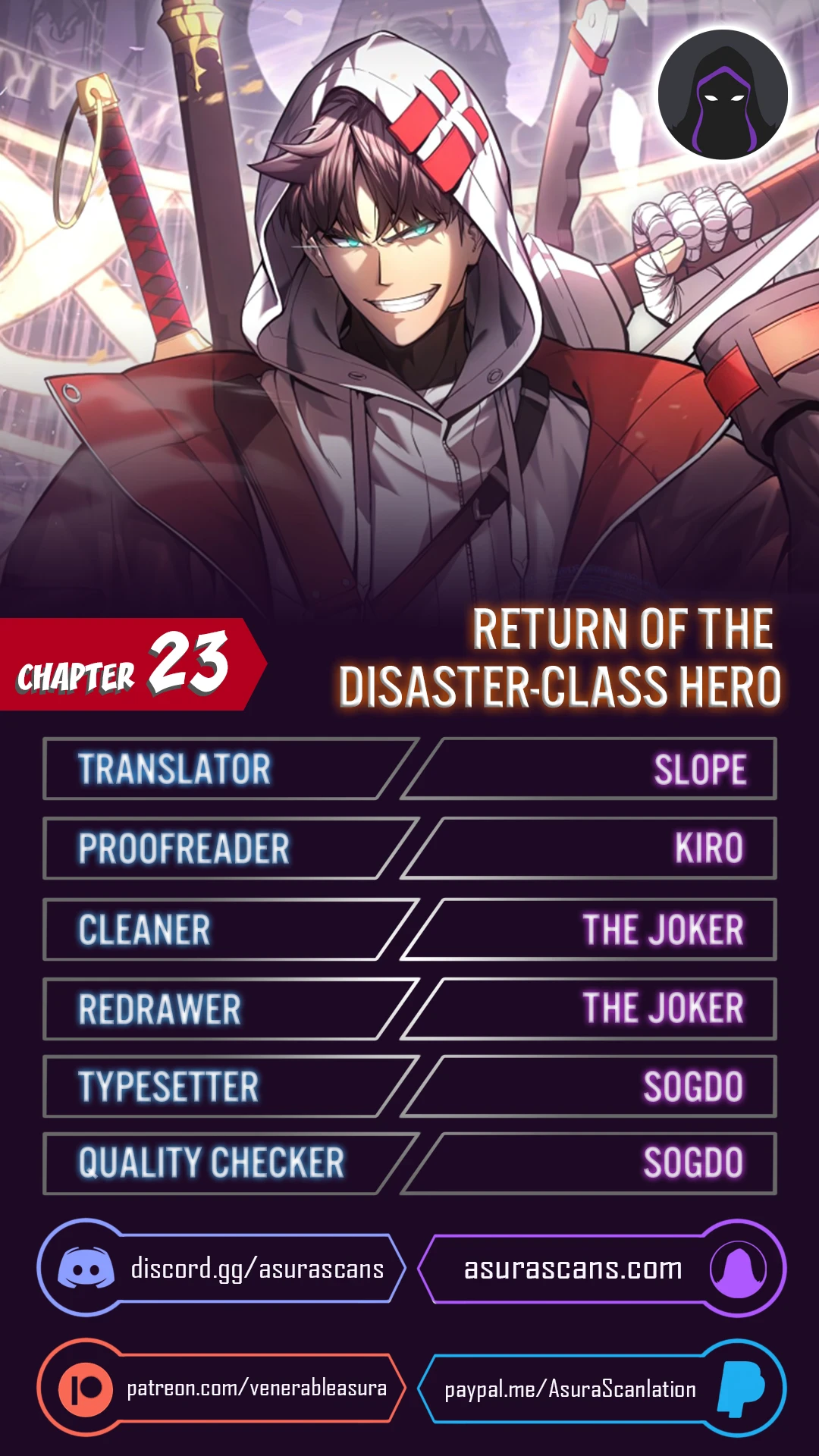 Read Return of the Disaster-Class Hero Manga Online