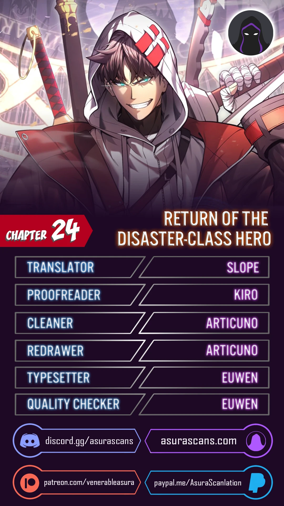 Read Return of the Disaster-Class Hero Manga Online