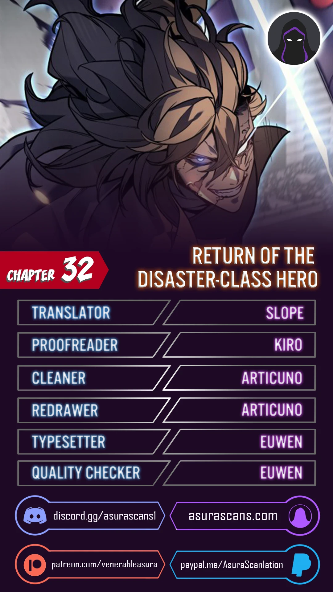 Read Return of the Disaster-Class Hero Manga Online