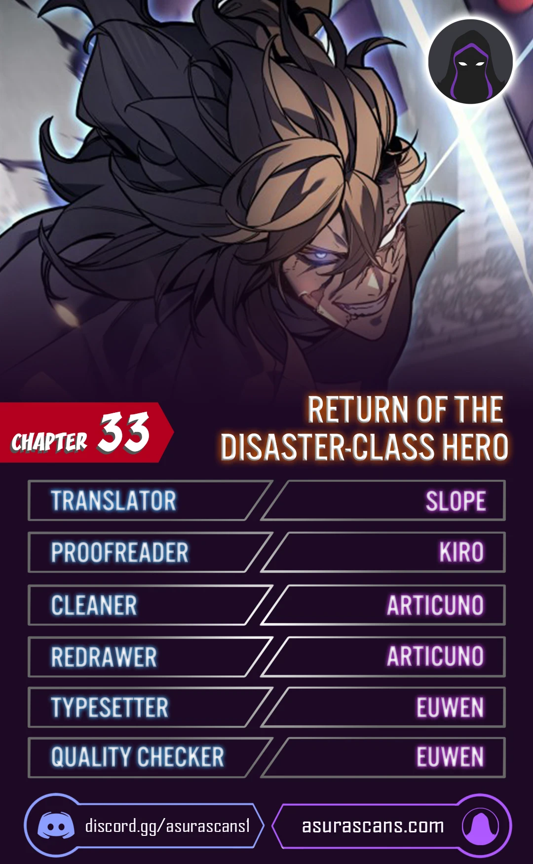 Read Return of the Disaster-Class Hero Manga Online