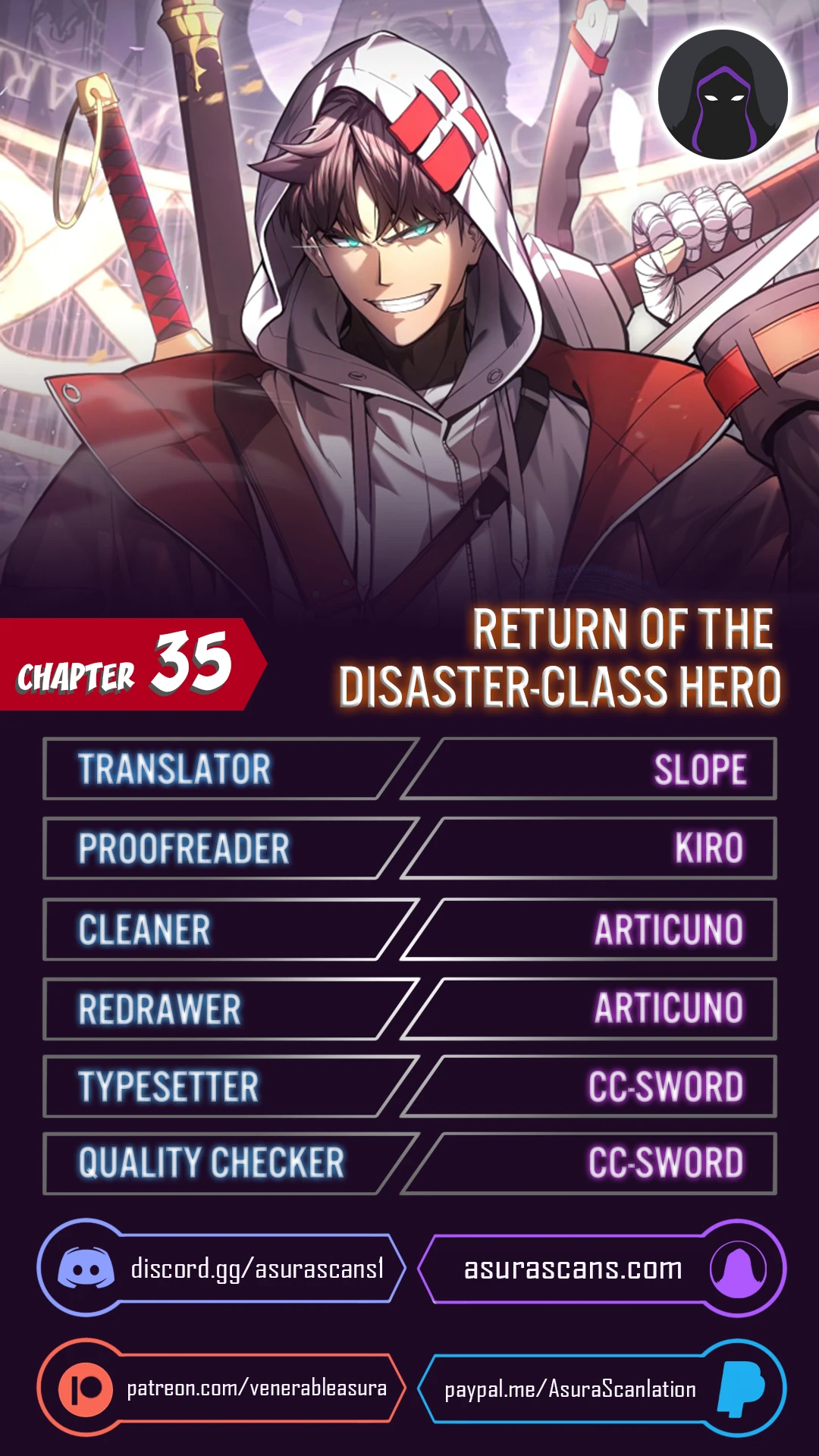 Read Return of the Disaster-Class Hero Manga Online