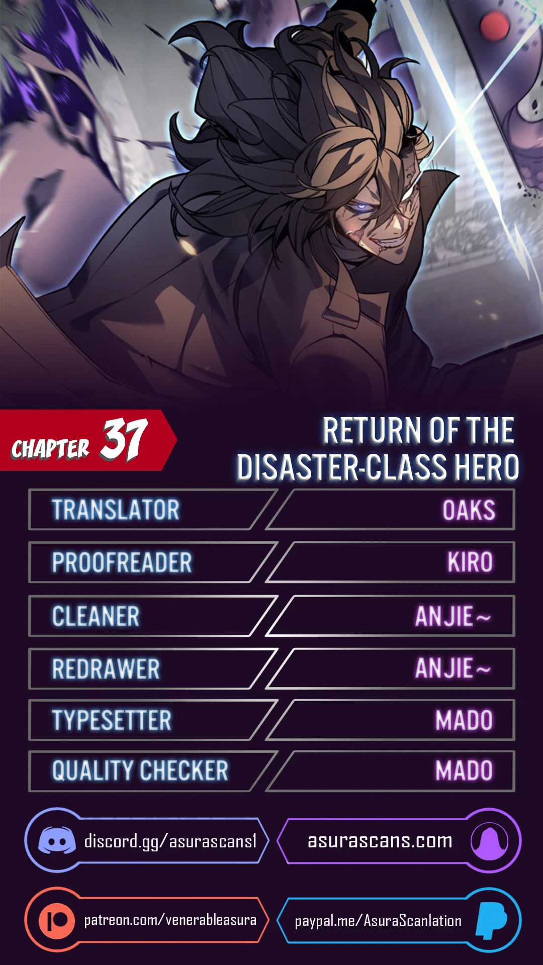 Read Return of the Disaster-Class Hero Manga Online
