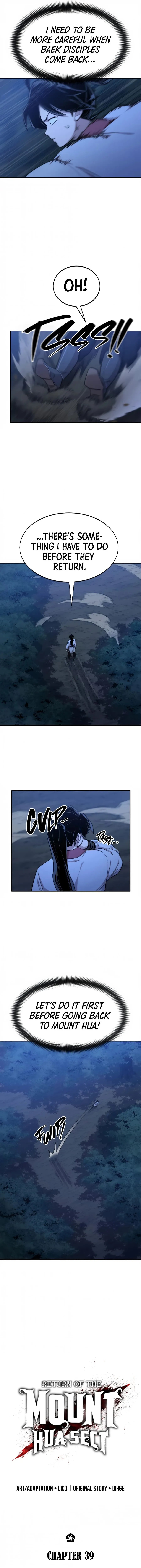 Read Return of the Mount Hua Sect Manga Online