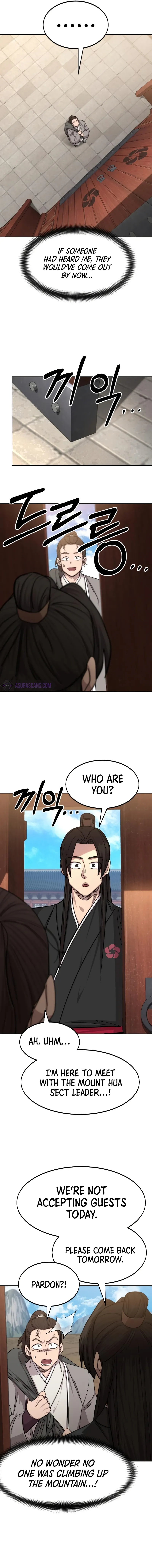 Read Return of the Mount Hua Sect Manga Online