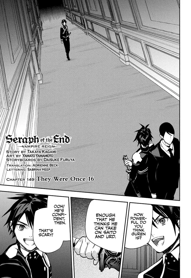 Read Seraph Of The End Manga Online