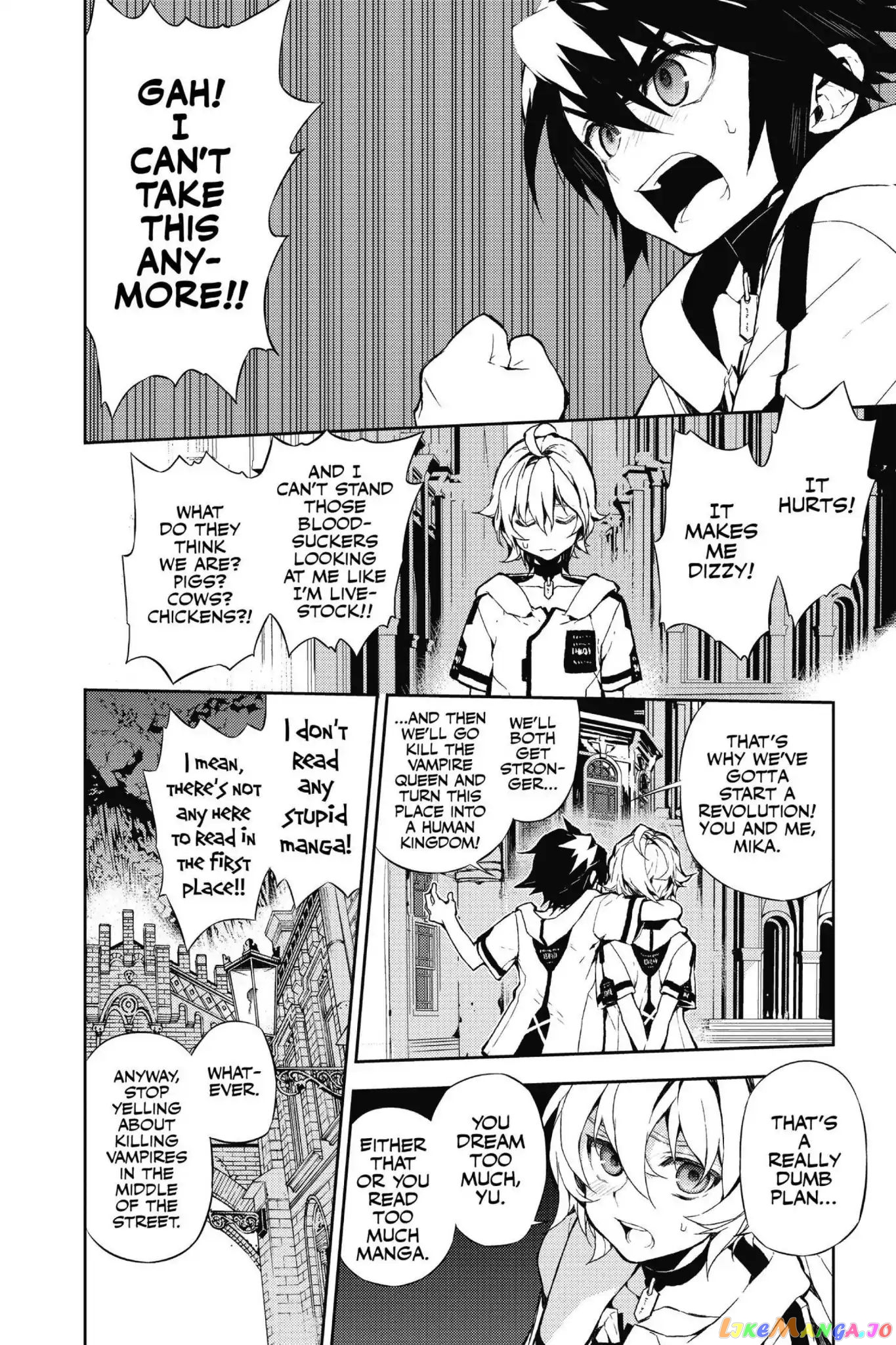 Read Seraph Of The End Manga Online