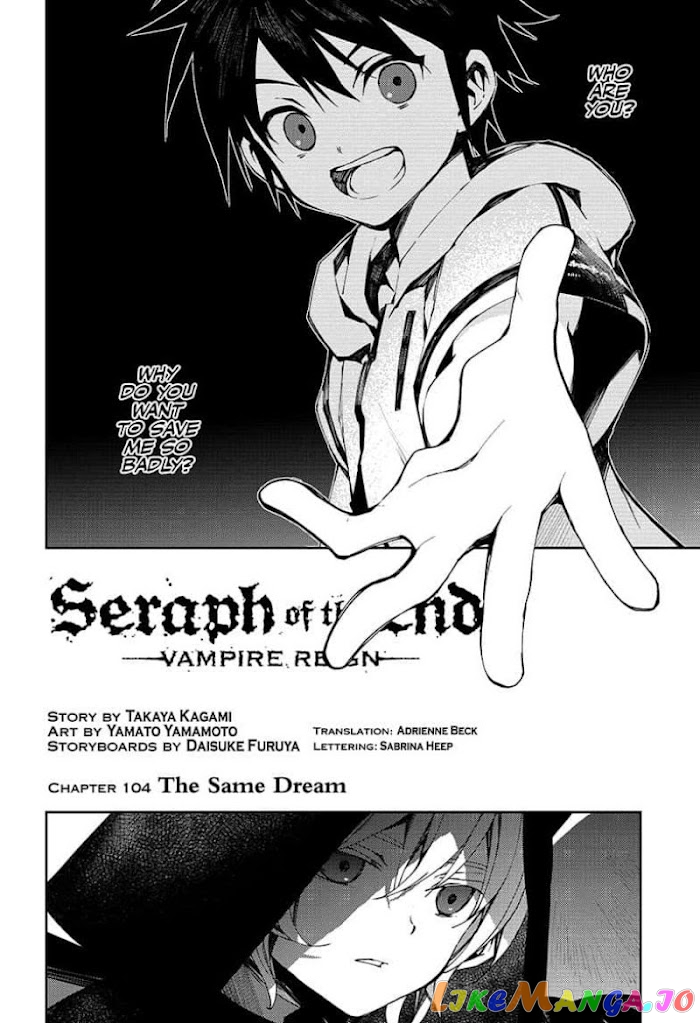 Read Seraph Of The End Manga Online