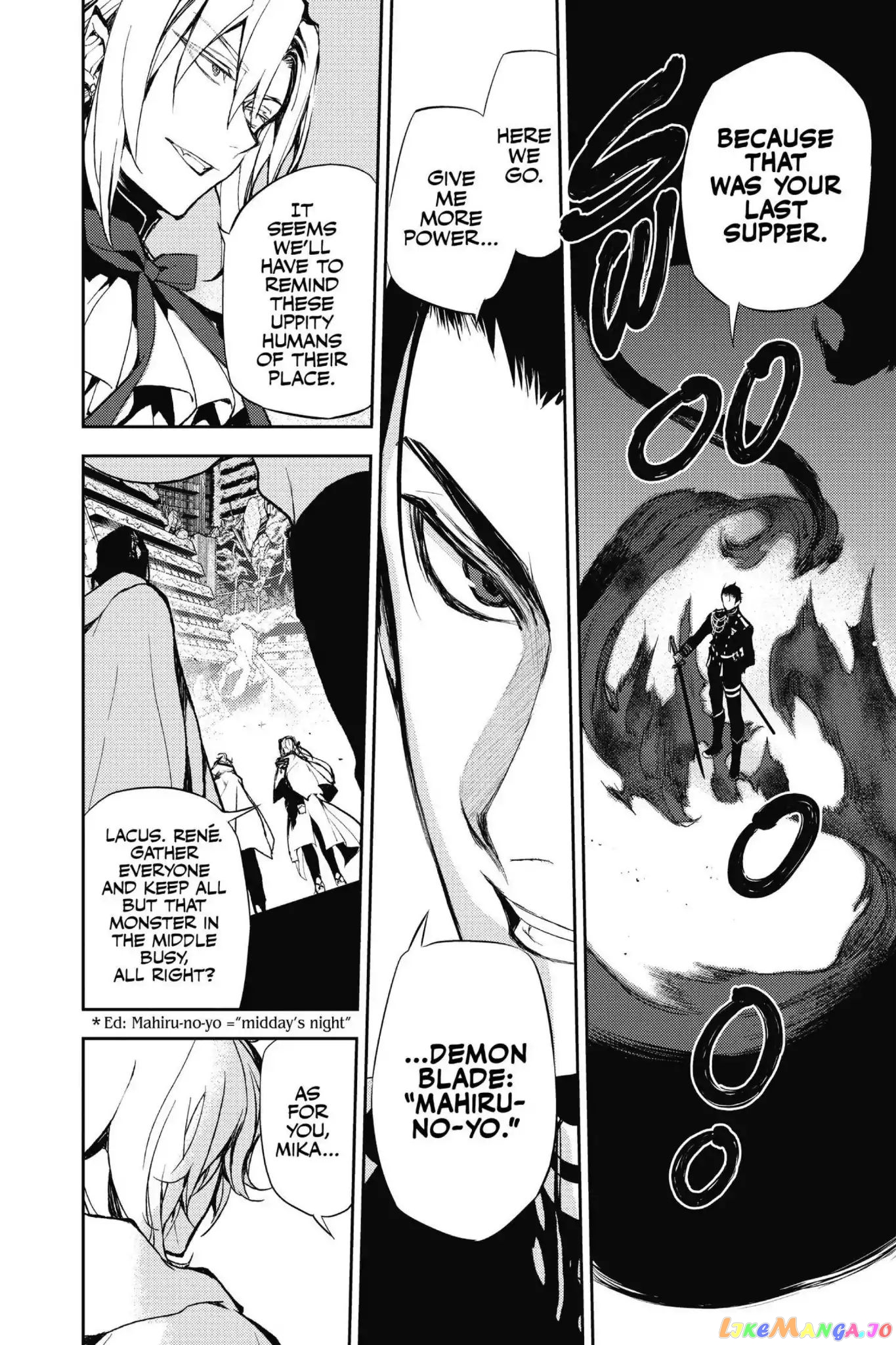 Read Seraph Of The End Manga Online