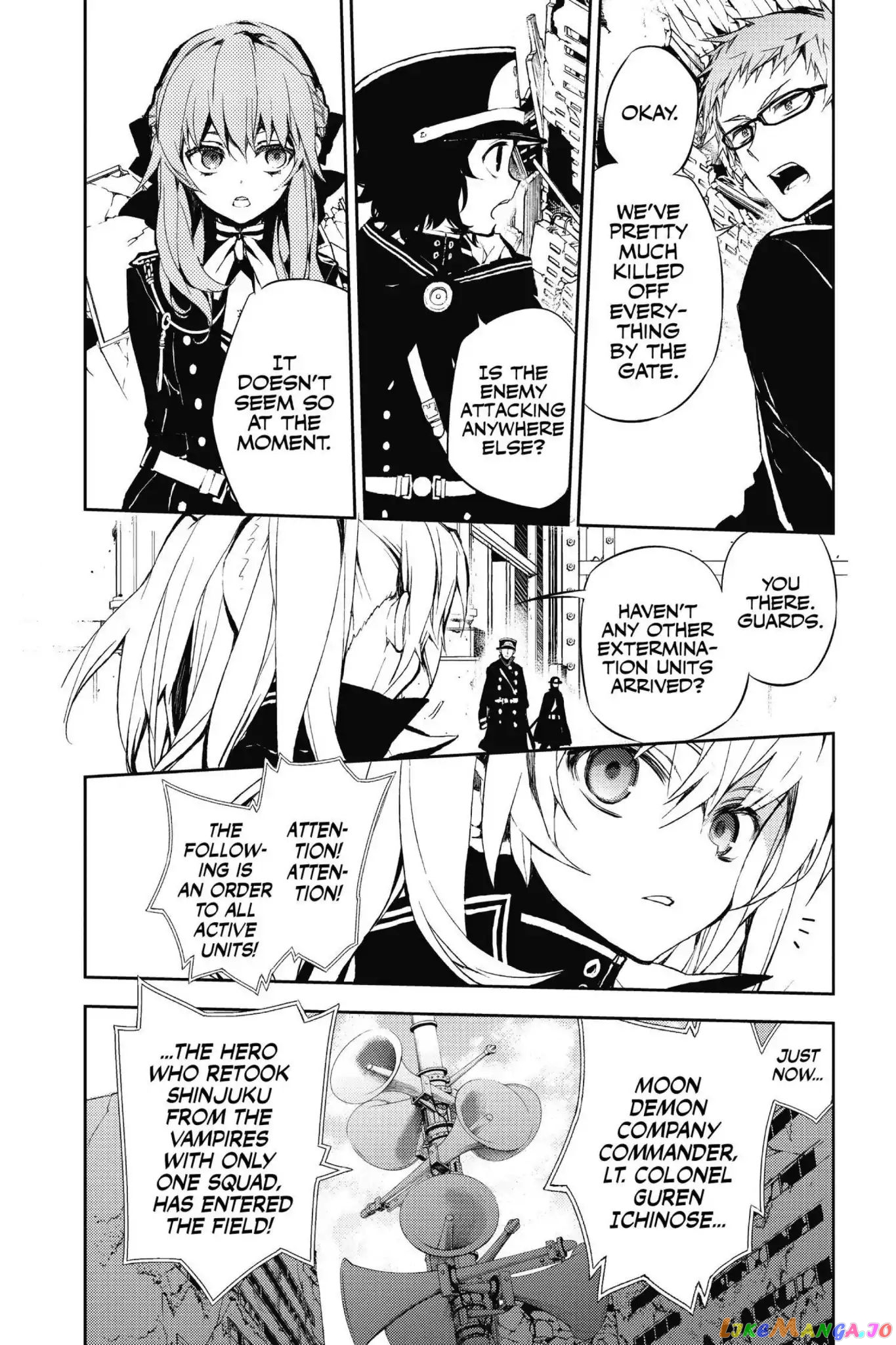 Read Seraph Of The End Manga Online