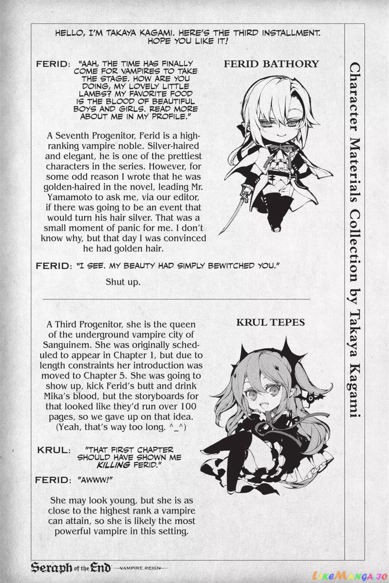 Read Seraph Of The End Manga Online