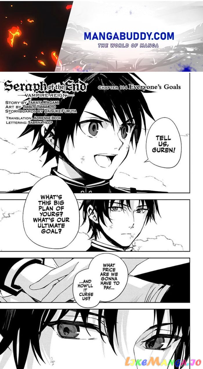 Read Seraph Of The End Manga Online