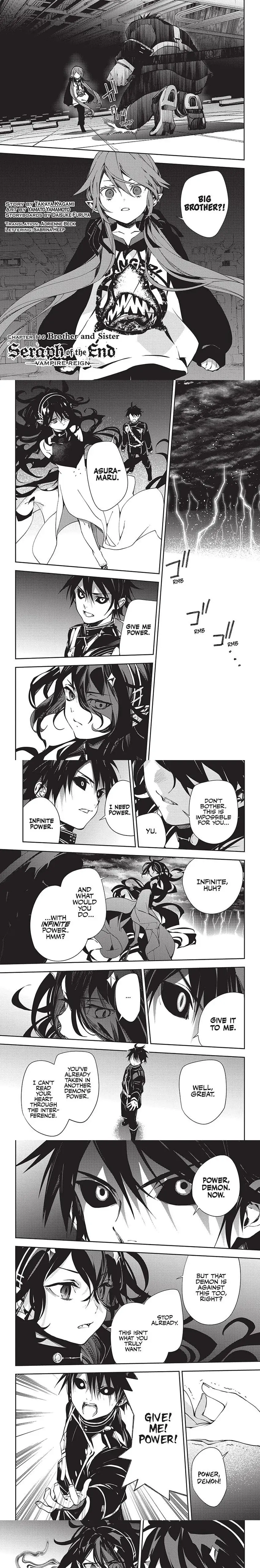 Read Seraph Of The End Manga Online