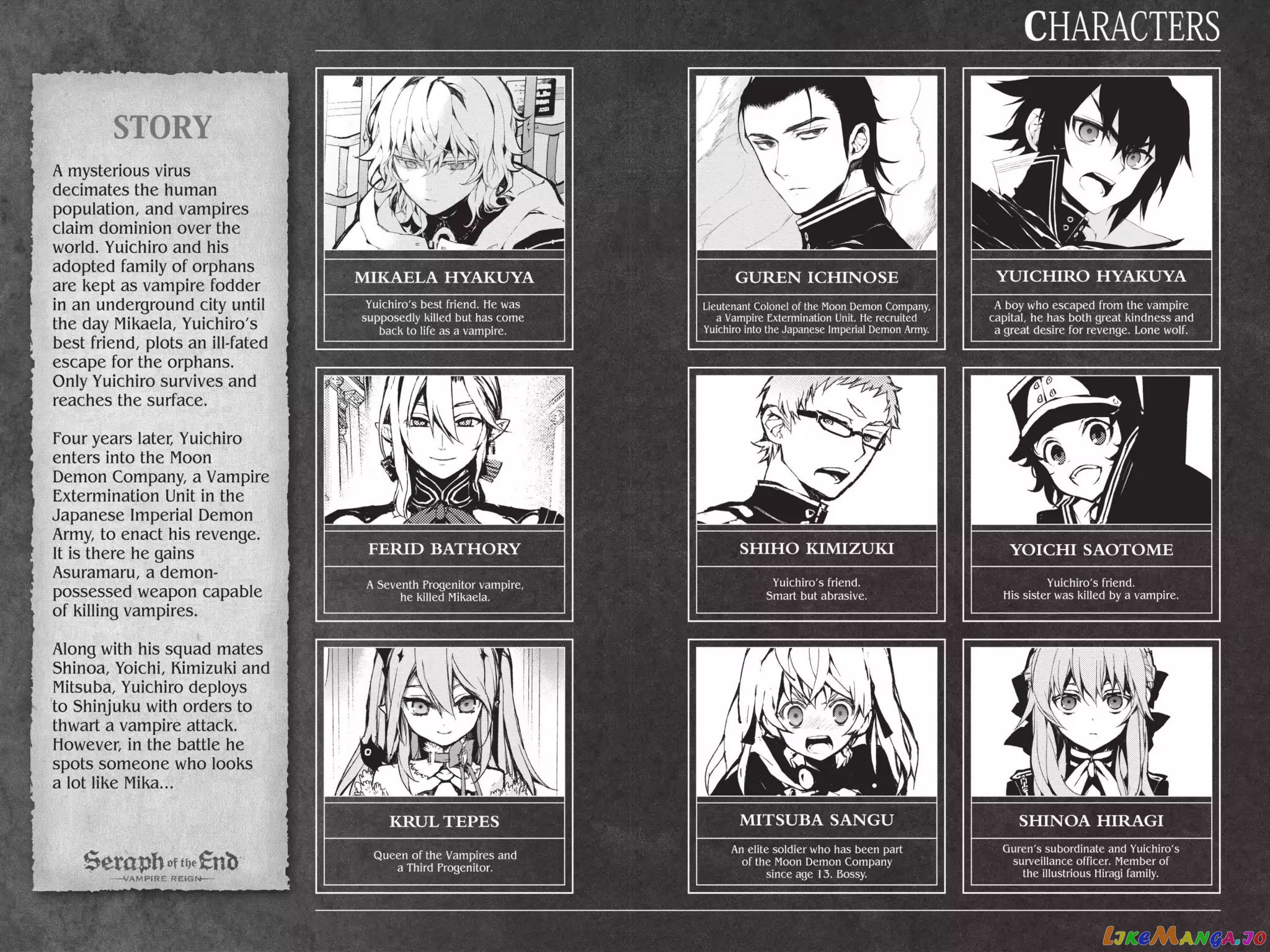Read Seraph Of The End Manga Online