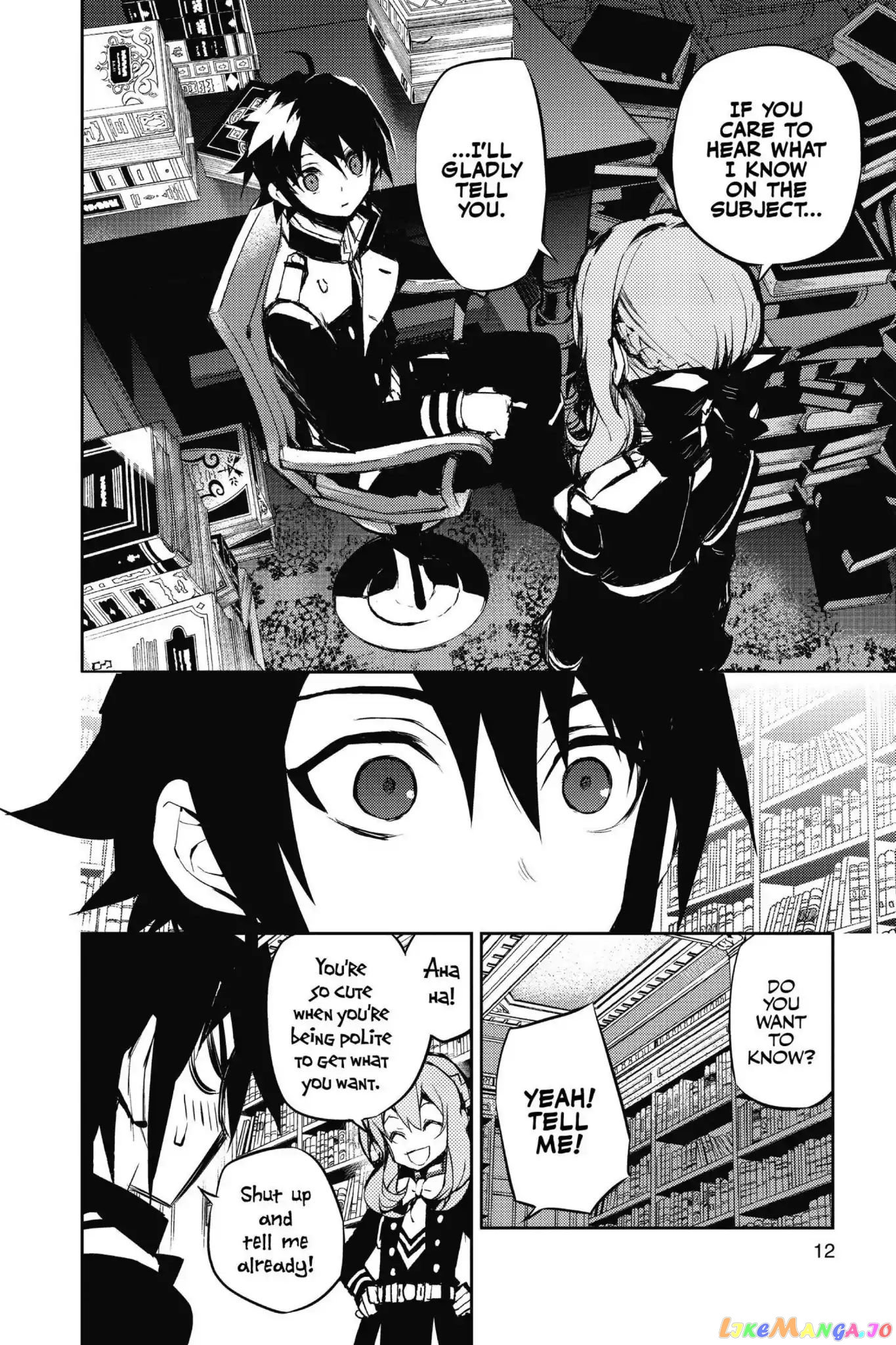 Read Seraph Of The End Manga Online