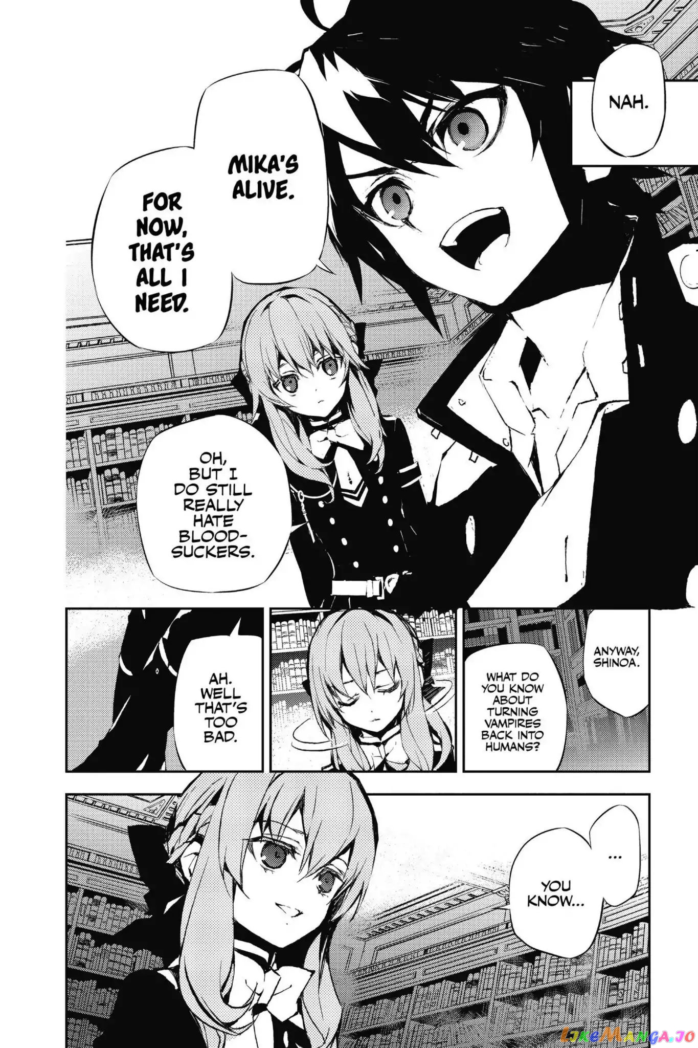 Read Seraph Of The End Manga Online