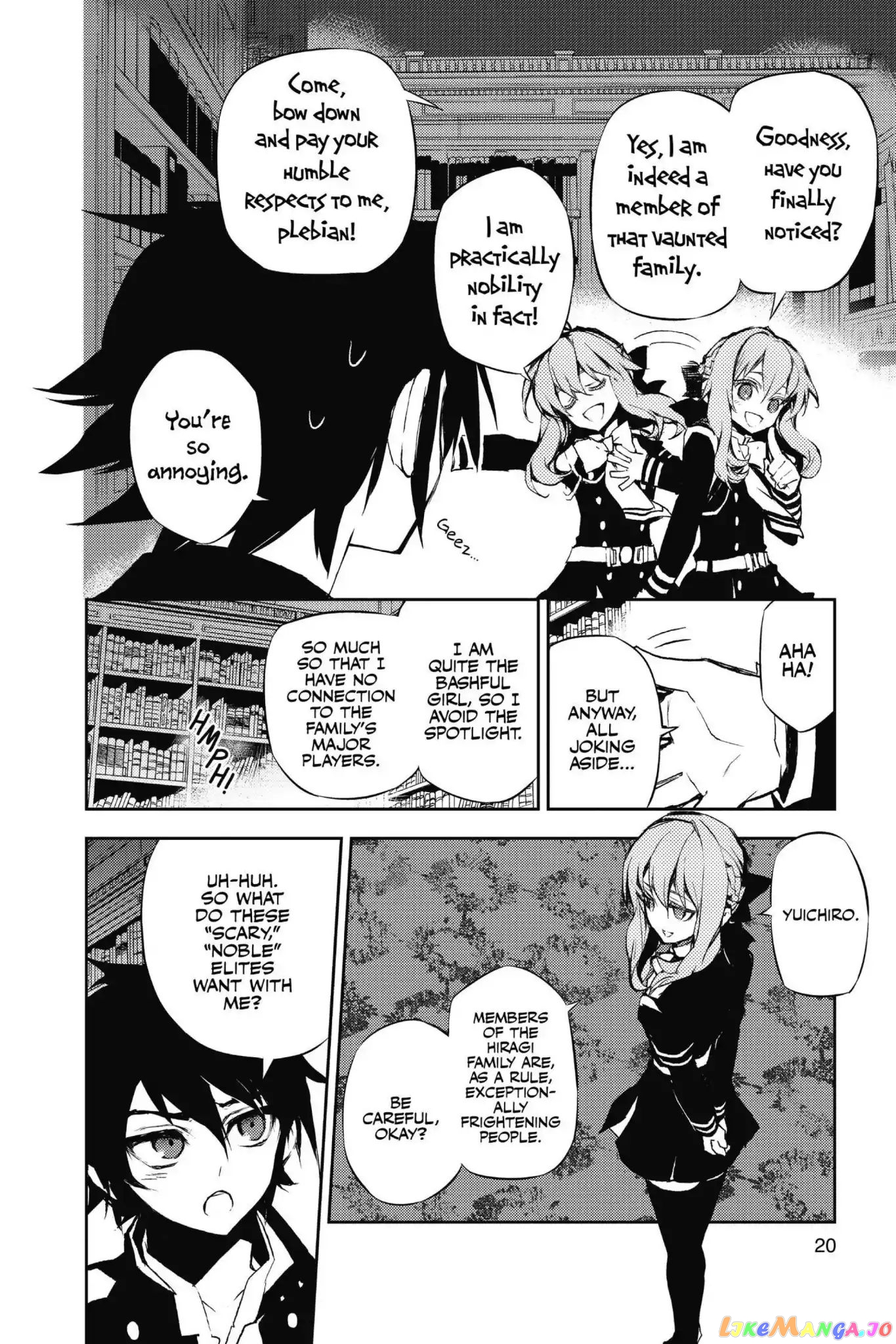 Read Seraph Of The End Manga Online