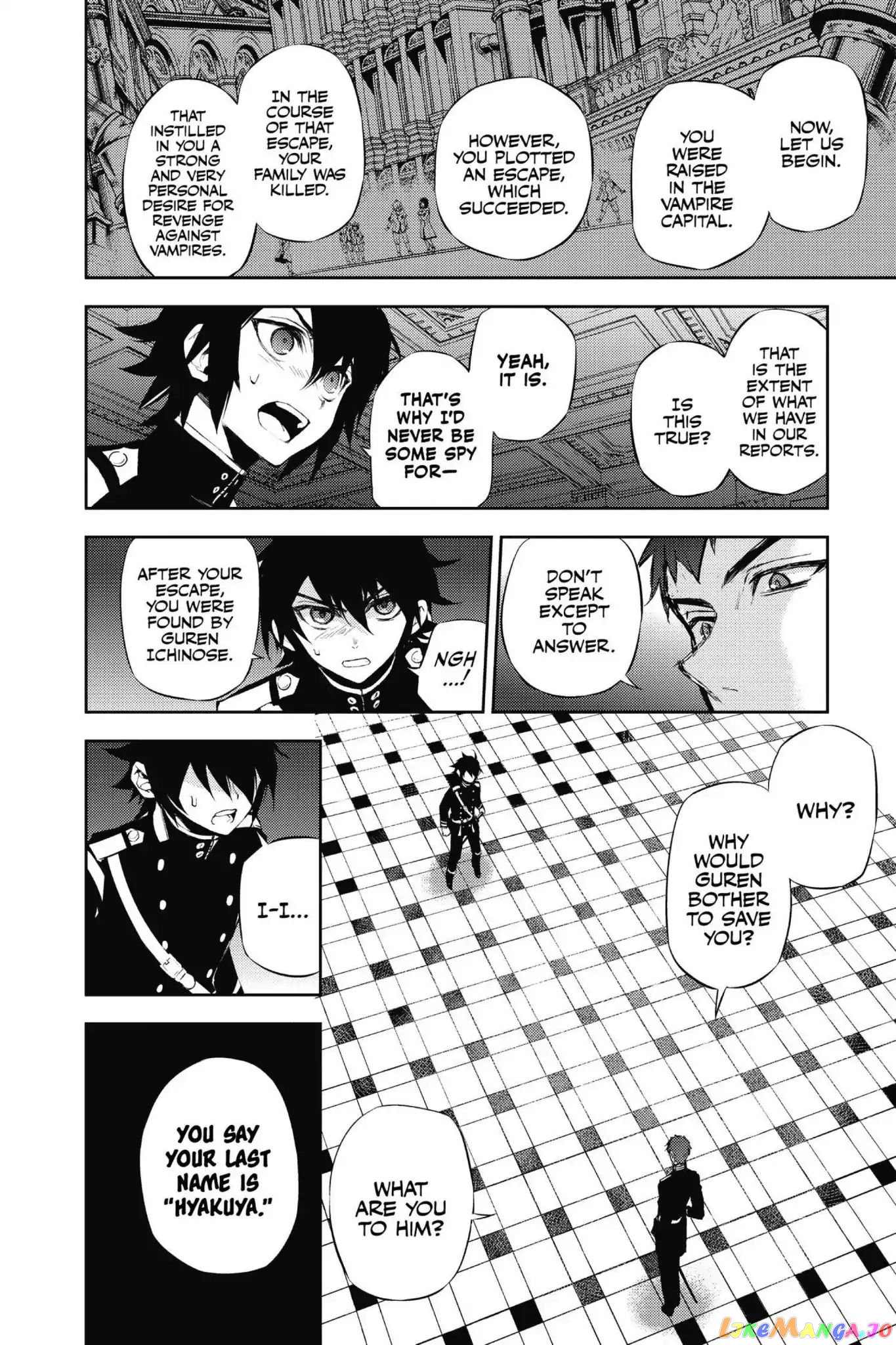 Read Seraph Of The End Manga Online