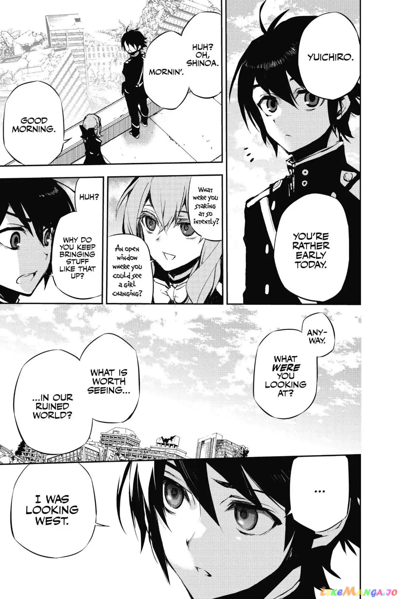 Read Seraph Of The End Manga Online