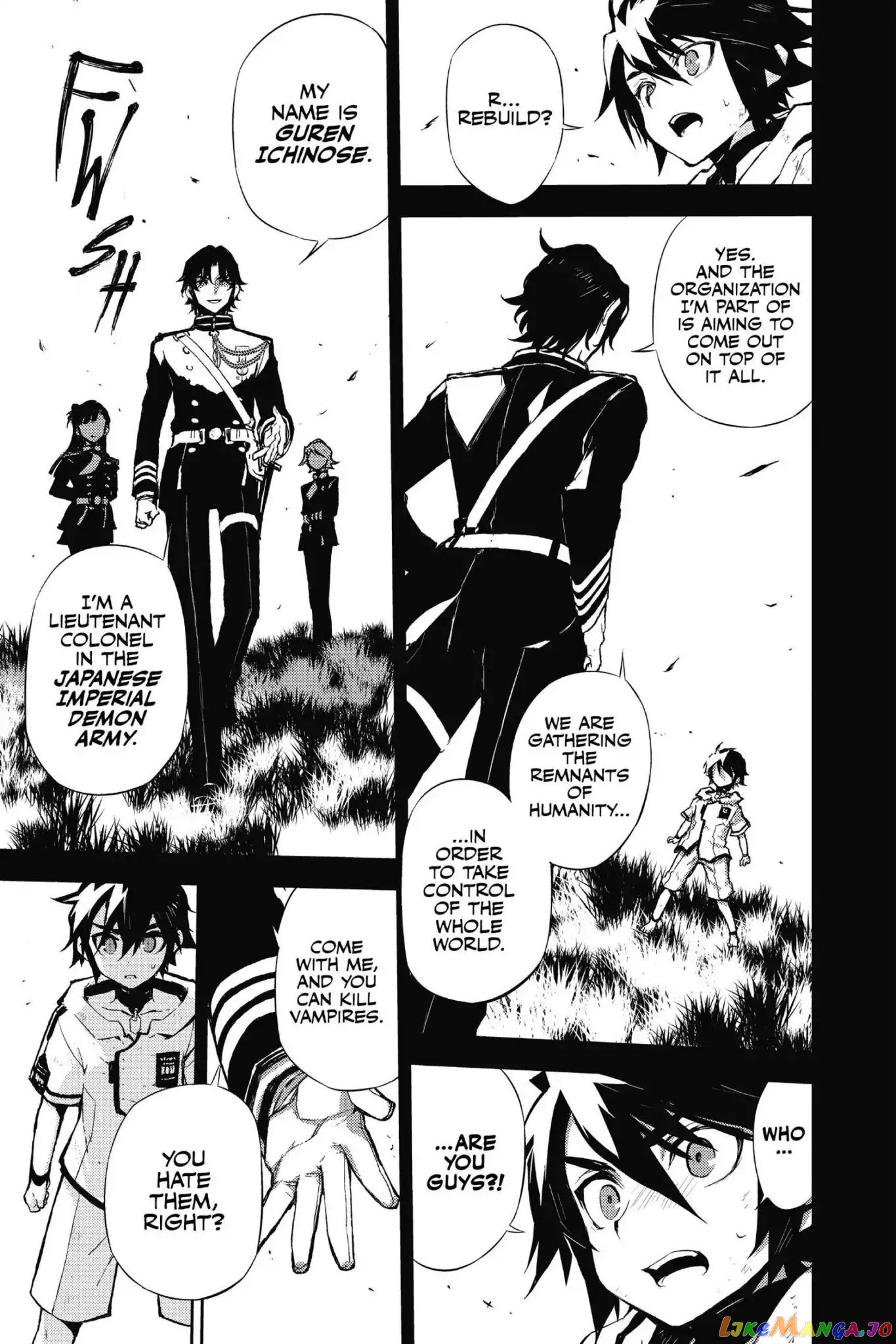 Read Seraph Of The End Manga Online