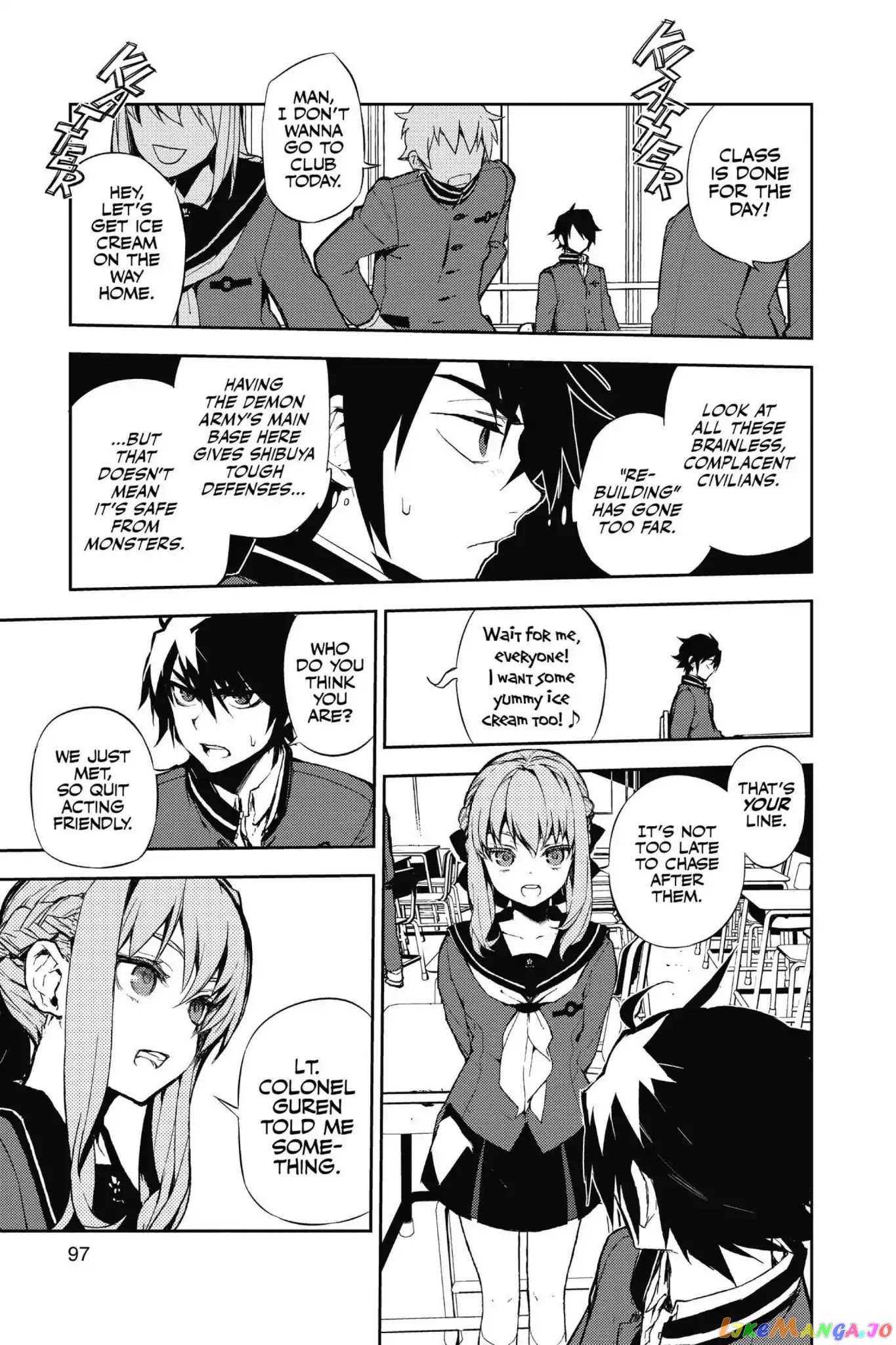 Read Seraph Of The End Manga Online