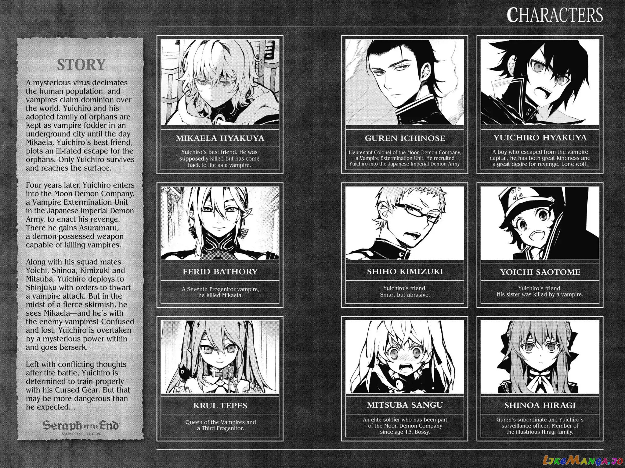Read Seraph Of The End Manga Online