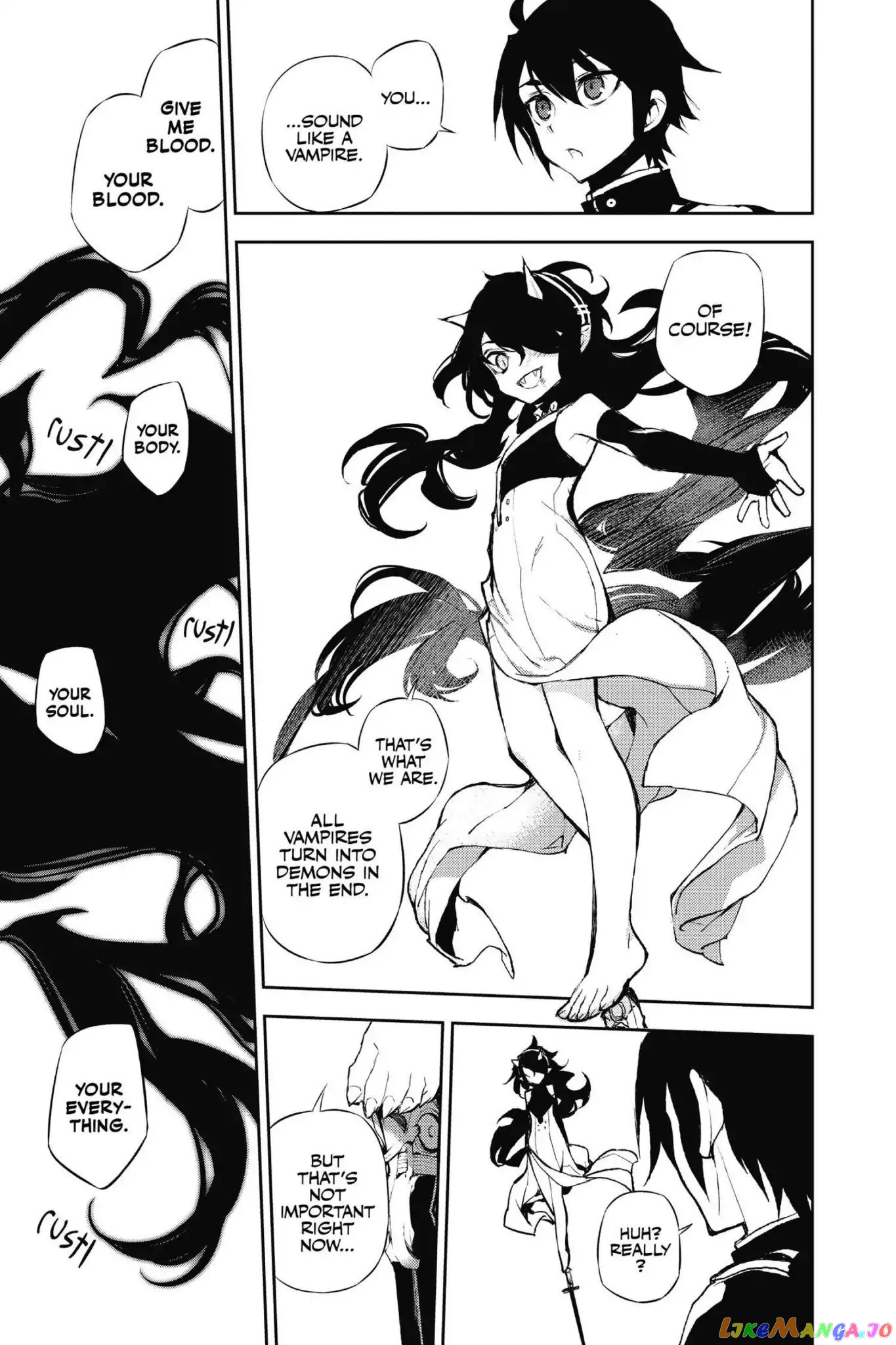 Read Seraph Of The End Manga Online