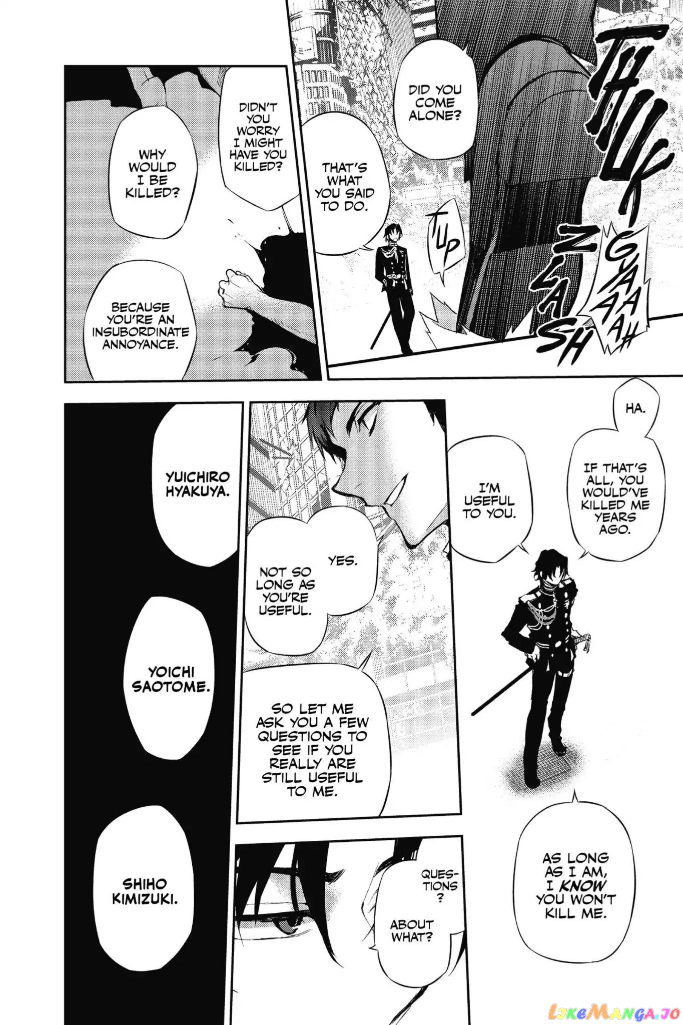Read Seraph Of The End Manga Online