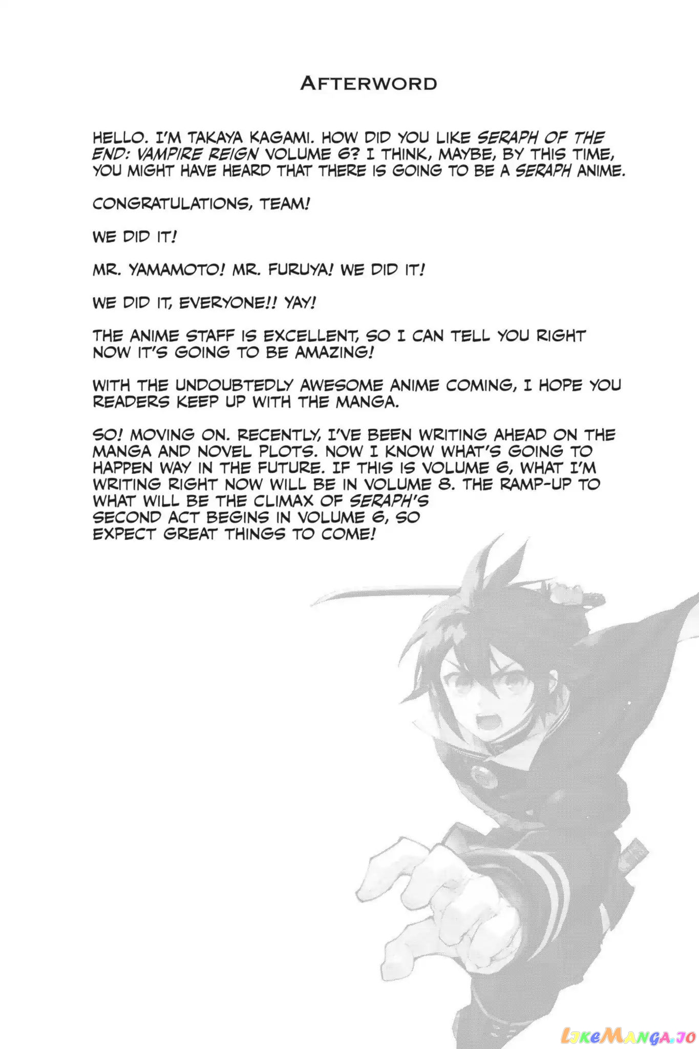 Read Seraph Of The End Manga Online