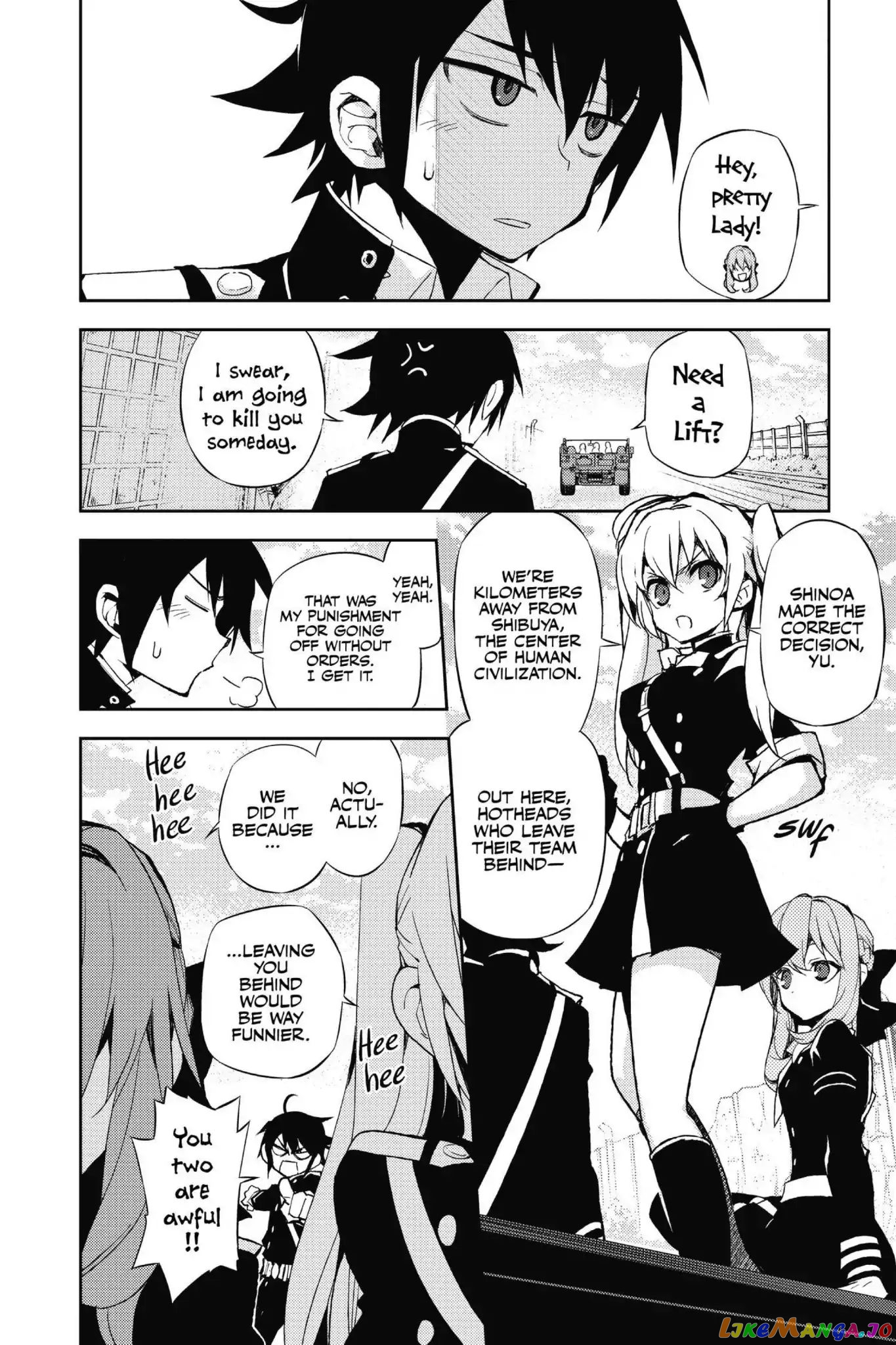 Read Seraph Of The End Manga Online