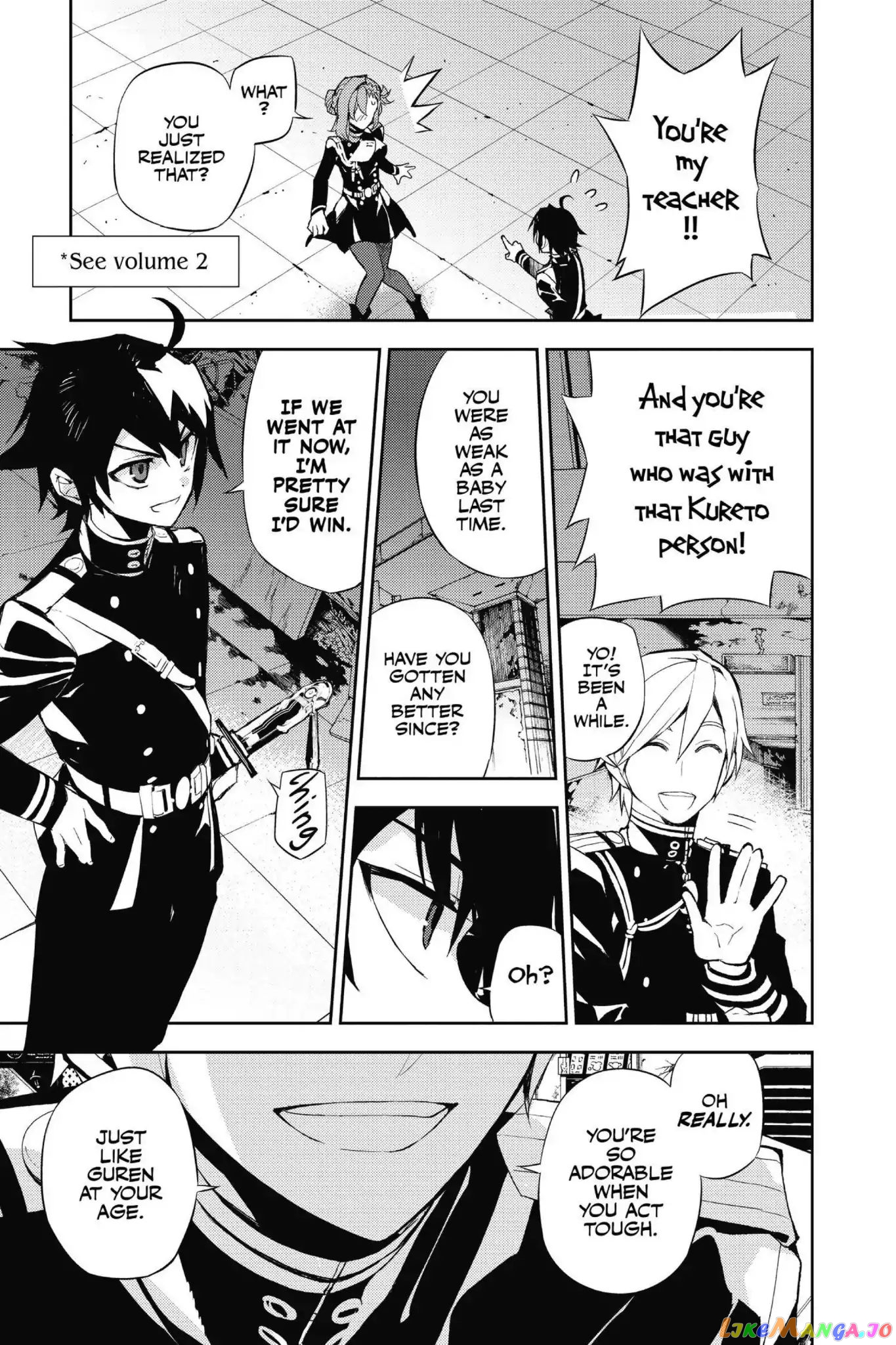 Read Seraph Of The End Manga Online